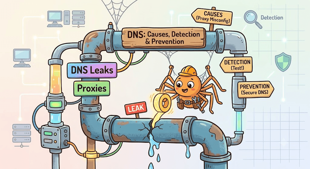 DNS Leaks and Proxies: Causes, Detection & Prevention