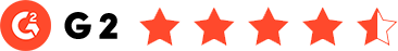 G2 rating 4.4 out of 5 stars