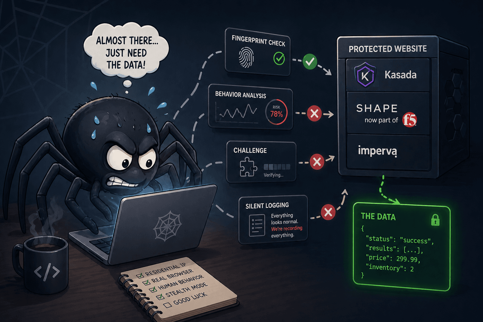 Kasada, Shape, and the Next Generation of Anti-Bot: What Scrapers Need to Know