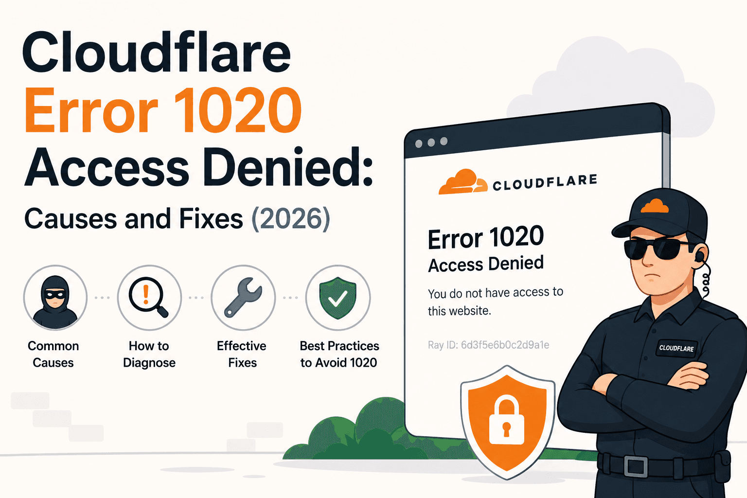 Cloudflare Error 1020 Access Denied: Causes and Fixes (2026)