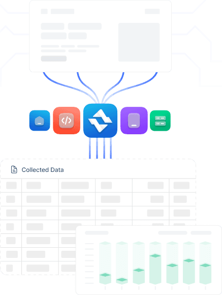Evomi proxy data pipeline illustration