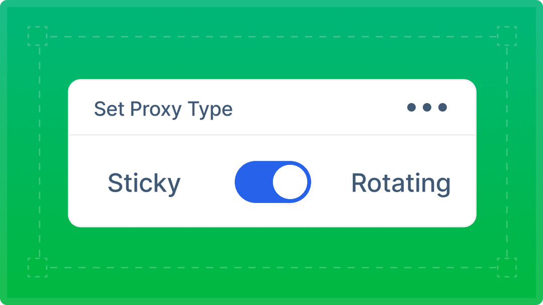 Automatic IP Rotation & Sticky sessions
