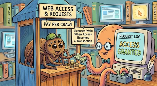 Pay Per Crawl and the Licensed Web: When Access Becomes a Transaction