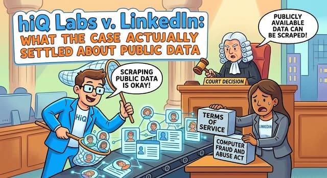 hiQ Labs v. LinkedIn: What the Case Actually Settled About Public Data