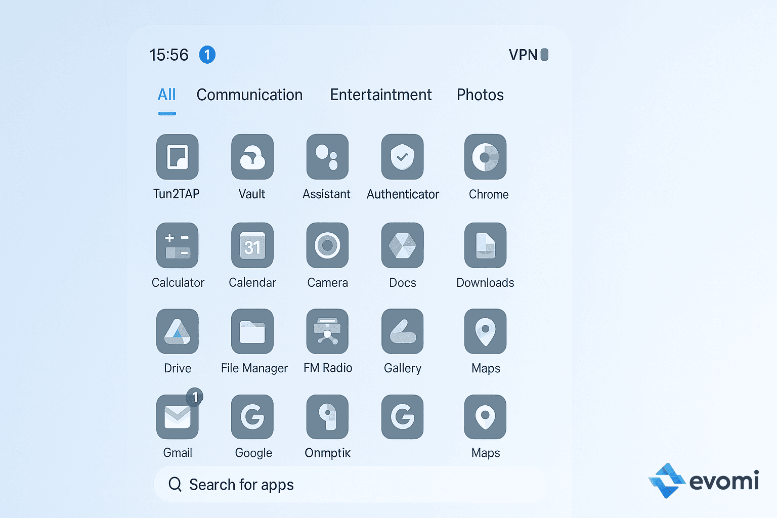 Tun2TAP connection active indicators