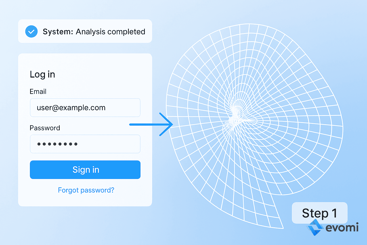 Diagram showing IP address and other browser parameters