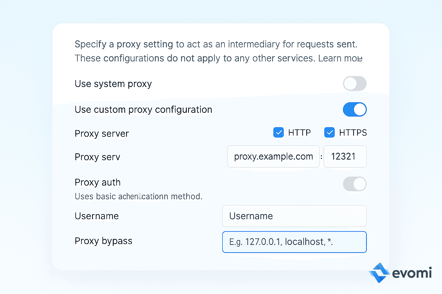 Configure Proxy Bypass in Postman