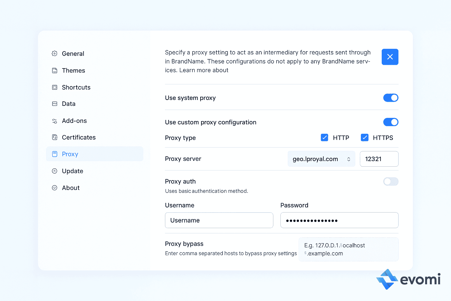 Close Postman Settings Window